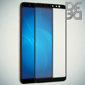 DF Защитное стекло для Samsung Galaxy A6 2018 SM-A600F черное