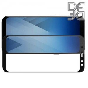 DF Защитное стекло для Samsung Galaxy A6 2018 SM-A600F черное