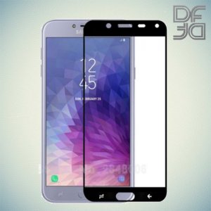 DF Защитное стекло для Samsung Galaxy J4 2018 SM-J400F черное
