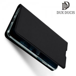 Dux Ducis чехол книжка для Huawei Honor 20 Pro с магнитом и отделением для карты - Черный