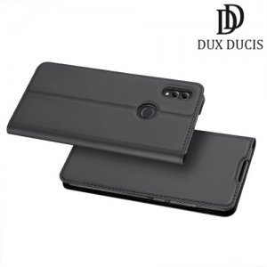 Dux Ducis чехол книжка для Huawei Honor 8X Max с магнитом и отделением для карты - Черный