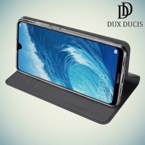 Dux Ducis чехол книжка для Huawei Honor 8X Max с магнитом и отделением для карты - Черный