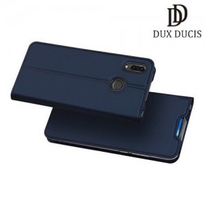 Dux Ducis чехол книжка для Huawei P Smart Z с магнитом и отделением для карты - Синий