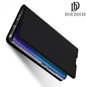 Dux Ducis чехол книжка для Huawei P30 с магнитом и отделением для карты - Черный