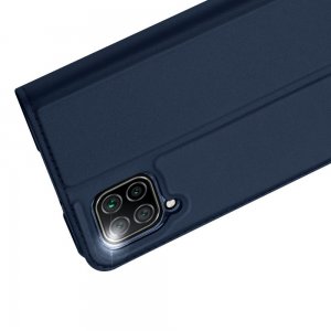 Dux Ducis чехол книжка для Huawei P40 Lite / P40 Lite с магнитом и отделением для карты - Синий