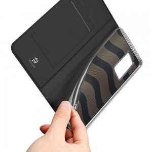 Dux Ducis чехол книжка для Huawei P40 с магнитом и отделением для карты - Черный