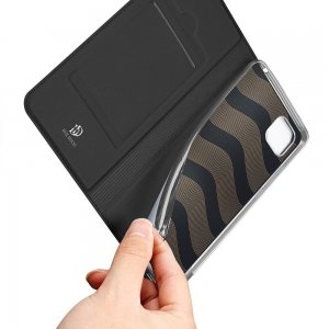 Dux Ducis чехол книжка для Huawei Y5p / Honor 9S с магнитом и отделением для карты - Черный