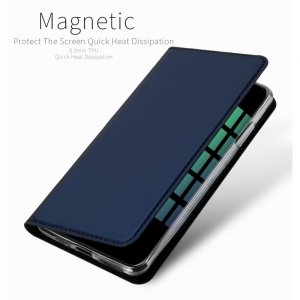 Dux Ducis чехол книжка для iPhone 11 Pro Max с магнитом и отделением для карты - Синий