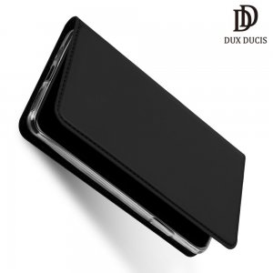 Dux Ducis чехол книжка для iPhone 11 Pro с магнитом и отделением для карты - Черный