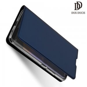 Dux Ducis чехол книжка для Nokia 2.2 с магнитом и отделением для карты - Синий