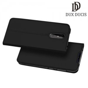 Dux Ducis чехол книжка для Nokia 3.2 с магнитом и отделением для карты - Черный