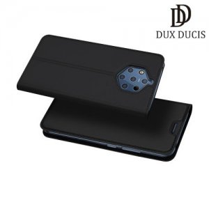 Dux Ducis чехол книжка для Nokia 9 PureView с магнитом и отделением для карты - Черный