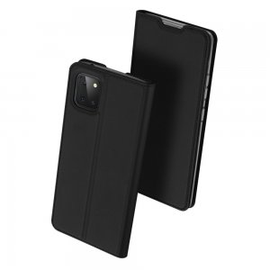 Dux Ducis чехол книжка для Samsung Galaxy Note 10 Lite и отделением для карты - Черный