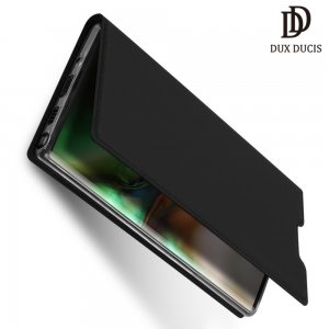 Dux Ducis чехол книжка для Samsung Galaxy Note 10 с отделением для карты - Черный