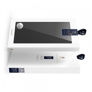 Dux Ducis чехол книжка для Samsung Galaxy Note 20 Ultra с магнитом и отделением для карты - Черный