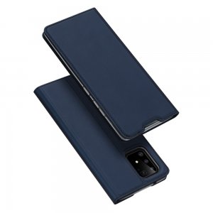 Dux Ducis чехол книжка для Samsung Galaxy S10 Lite с магнитом и отделением для карты - Синий