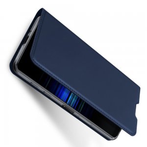 Dux Ducis чехол книжка для Sony Xperia 5 II с магнитом и отделением для карты - Синий