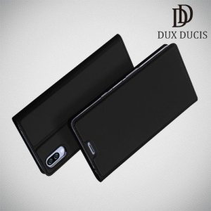 Dux Ducis чехол книжка для Sony Xperia L3 с магнитом и отделением для карты - Черный