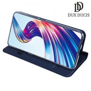 Dux Ducis чехол книжка для Vivo V15 с магнитом и отделением для карты - Синий