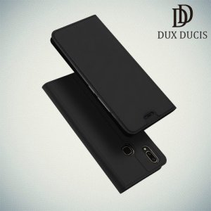 Dux Ducis чехол книжка для Vivo V9 с магнитом и отделением для карты - Черный
