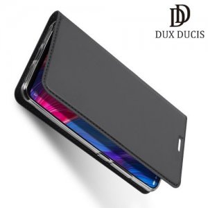 Dux Ducis чехол книжка для Xiaomi Mi 8 SE с магнитом и отделением для карты - Серый