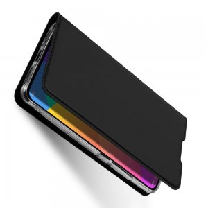 Dux Ducis чехол книжка для Xiaomi Mi 9 lite с магнитом и отделением для карты - Черный