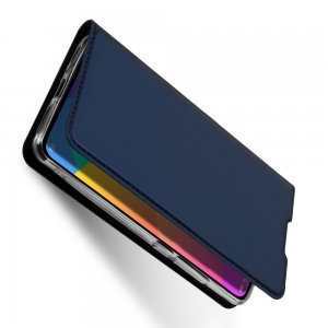 Dux Ducis чехол книжка для Xiaomi Mi 9 lite с магнитом и отделением для карты - Синий