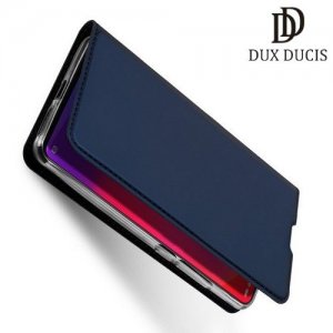 Dux Ducis чехол книжка для Xiaomi Mi 9T с магнитом и отделением для карты - Синий