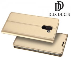 Dux Ducis чехол книжка для Xiaomi Pocophone F1 с магнитом и отделением для карты - Золотой