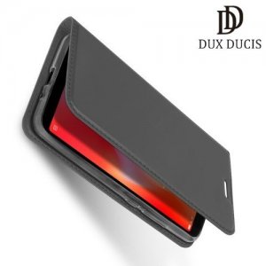 Dux Ducis чехол книжка для Xiaomi Redmi 6 с магнитом и отделением для карты - Серый
