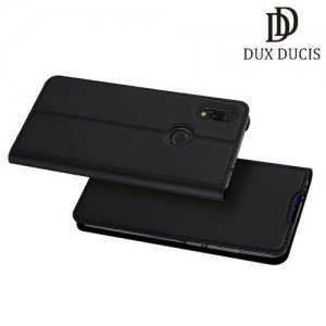 Dux Ducis чехол книжка для Xiaomi Redmi 7 с магнитом и отделением для карты - Черный
