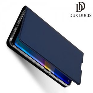 Dux Ducis чехол книжка для Xiaomi Redmi 7 с магнитом и отделением для карты - Синий