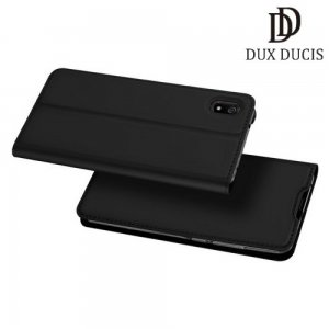 Dux Ducis чехол книжка для Xiaomi Redmi 7A с магнитом и отделением для карты - Черный