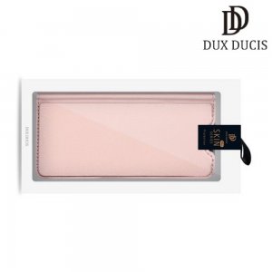 Dux Ducis чехол книжка для Xiaomi Redmi 7A с магнитом и отделением для карты - Розовое Золото