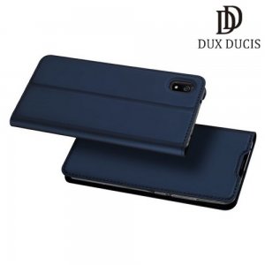 Dux Ducis чехол книжка для Xiaomi Redmi 7A с магнитом и отделением для карты - Синий