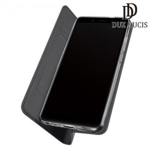 Dux Ducis чехол книжка для Xiaomi Redmi Note 5 / 5 Pro с отделением для карты и скрытой магнитной застежкой - Серый