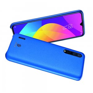DUX DUCIS Тонкий Чехол для Телефона Xiaomi Mi 9 lite с Покрытием из Искусственной Кожи Синий