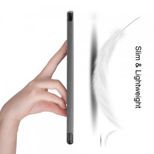 Двухсторонний чехол книжка для Huawei MatePad 11 (2021) с подставкой - Серый