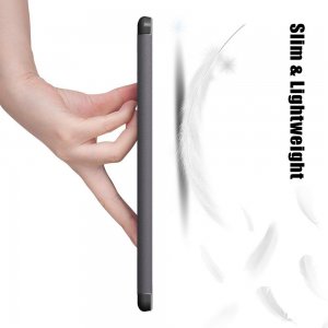 Двухсторонний чехол книжка для Huawei MatePad Pro 12.6 (2021) с подставкой - Серый