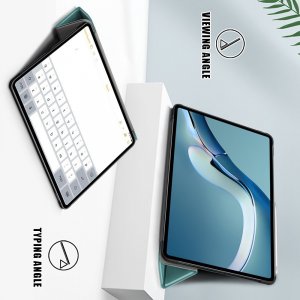 Двухсторонний чехол книжка для Huawei MatePad Pro 12.6 (2021) с подставкой - Зеленый