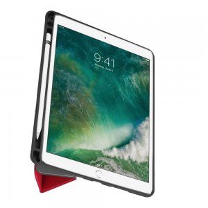 Двухсторонний чехол книжка для iPad Air 10.5 (2019) с подставкой - Красный