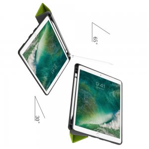Двухсторонний чехол книжка для iPad Air 10.5 (2019) с подставкой - Зеленый