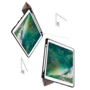 Двухсторонний чехол книжка для iPad Air 10.5 (2019) с подставкой - Золотой