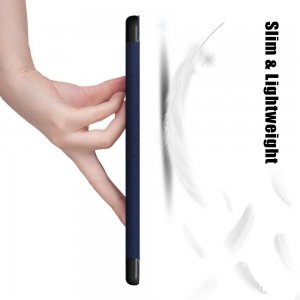Двухсторонний чехол книжка для iPad Air 2020 с подставкой - Синий