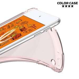 Двухсторонний чехол книжка для iPad Mini 2019 с подставкой - Розовый