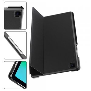 Двухсторонний чехол книжка для Samsung Galaxy Tab A7 10.4 2020 SM-T505 с подставкой - Черный