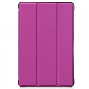 Двухсторонний чехол книжка для Samsung Galaxy Tab A7 10.4 2020 SM-T505 с подставкой - Фиолетовый