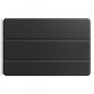 Двухсторонний чехол книжка для Samsung Galaxy Tab S7 с подставкой - Черный
