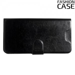 Fashion Case чехол книжка флип кейс для Xiaomi Redmi Note 5A 3/32GB - Черный