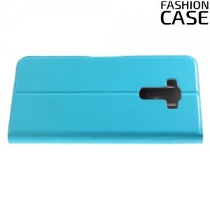 Fasion Case чехол книжка флип кейс для Asus ZenFone 3 Laser ZC551KL - Голубой